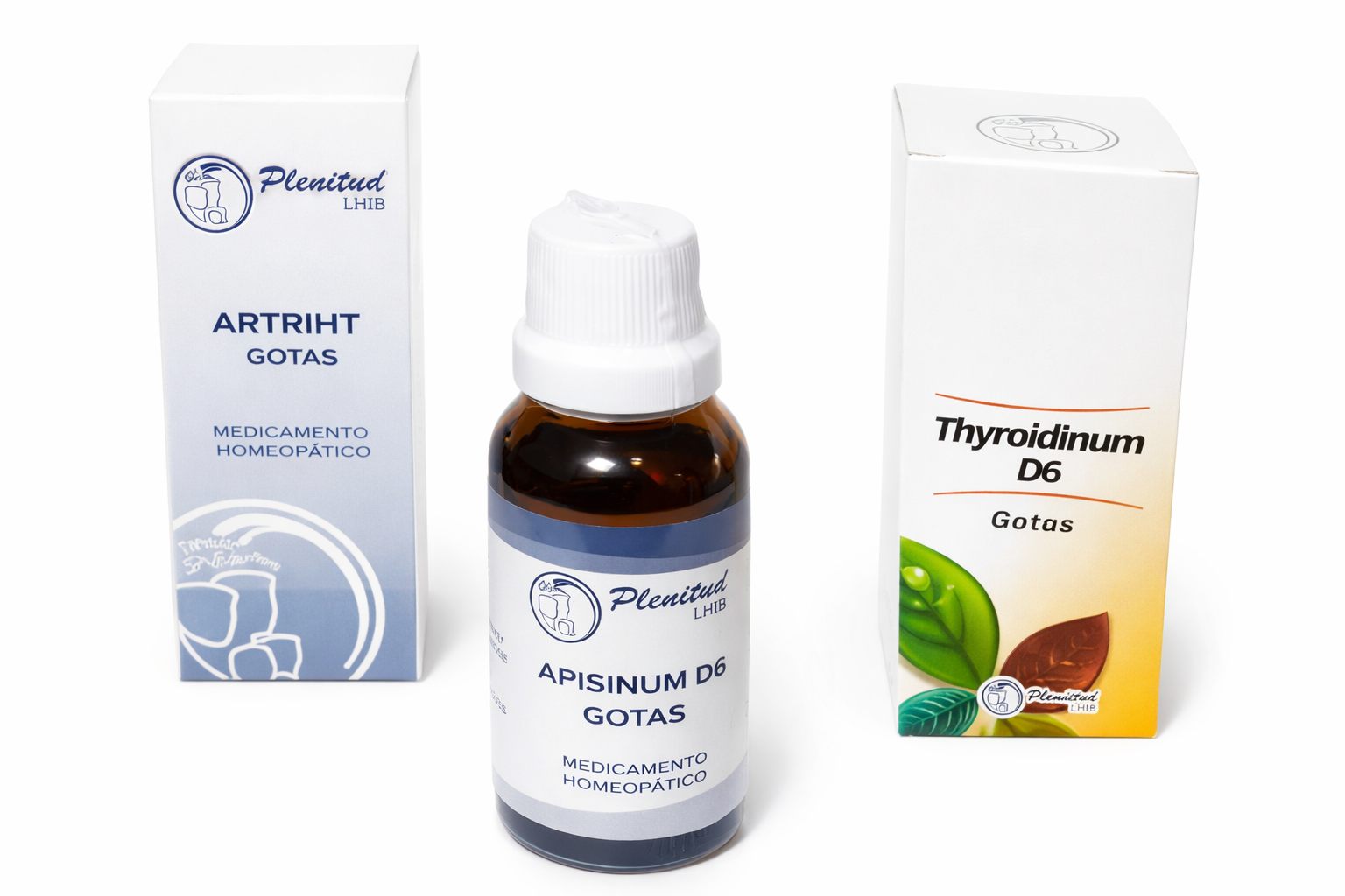 Medicamentos homeopáticos Plenitud LHIB: gotas y preparaciones magistrales