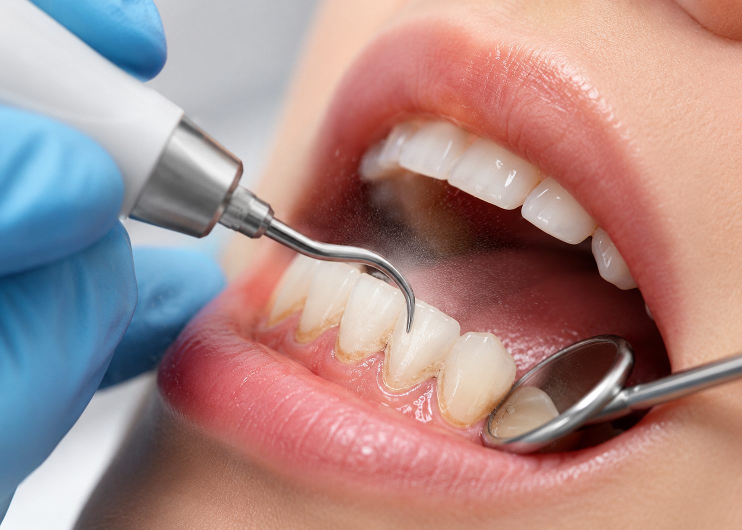 Limpieza dental y encías